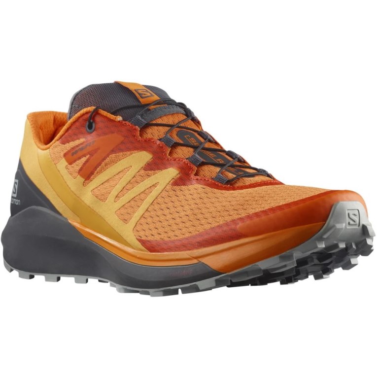 Orange Salomon Sense Ride 4 Men's Trail Running Shoes | IE GS7936